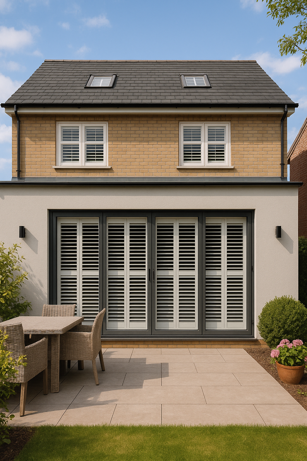 Full Height DIY shutters